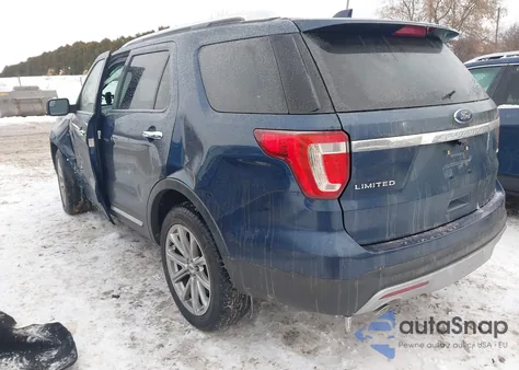 2016 Ford Explorer Limited из США, поврежденный, VIN 1FM5K8F83GGA45636